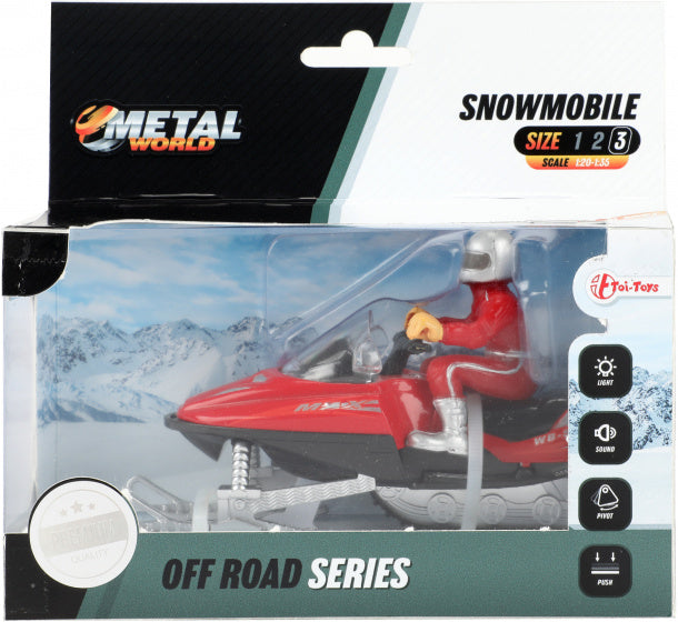 sneeuwscooter junior 1:20 rood