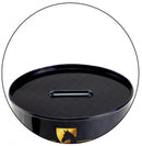 spaarpot Horses Pro 15 x 10 cm zwart/bruin