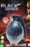 speelgoed handgranaat zwart