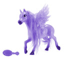 speelset Dream Horse Pegasus 14 cm paars 2-delig