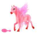 speelset Dream Horse Pegasus 14 cm roze 2-delig