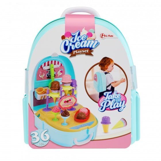 Toi Toys Speelset IJsjes in Rugzak