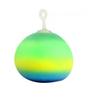 squeeze bal junior siliconen groen/geel