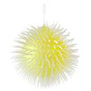 stressbal junior 10 cm rubber geel