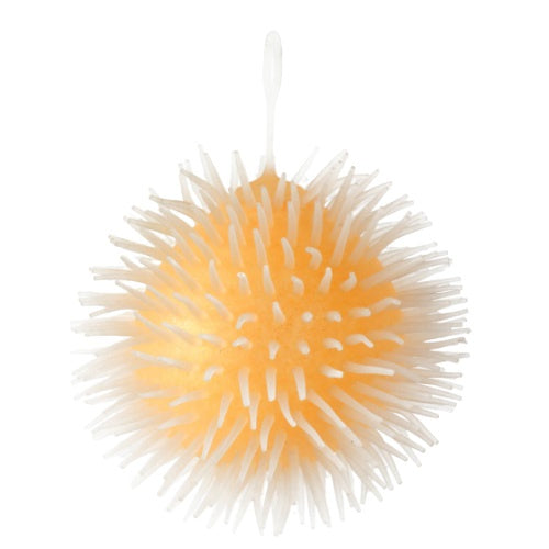 stressbal junior 10 cm rubber oranje