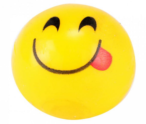 stressbal Squeezeball lach junior geel