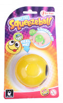 stressbal Squeezeball zonnebril junior geel