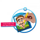 tekenbord Magnetic Fuzzy Face junior groen 2-delig