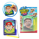 tekenbord Magnetic Fuzzy Face junior paars 2-delig