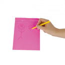 tekenset Neon junior roze 2-delig