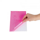 tekenset Neon junior roze 2-delig