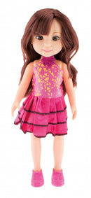 tienerpop Emma and friends jurk roze 35 cm