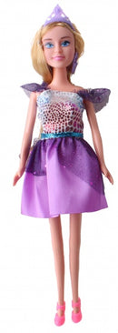 tienerpop Lauren blond 30 cm paars