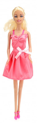 Tienerpop Lauren feestjurk met strik 29 cm