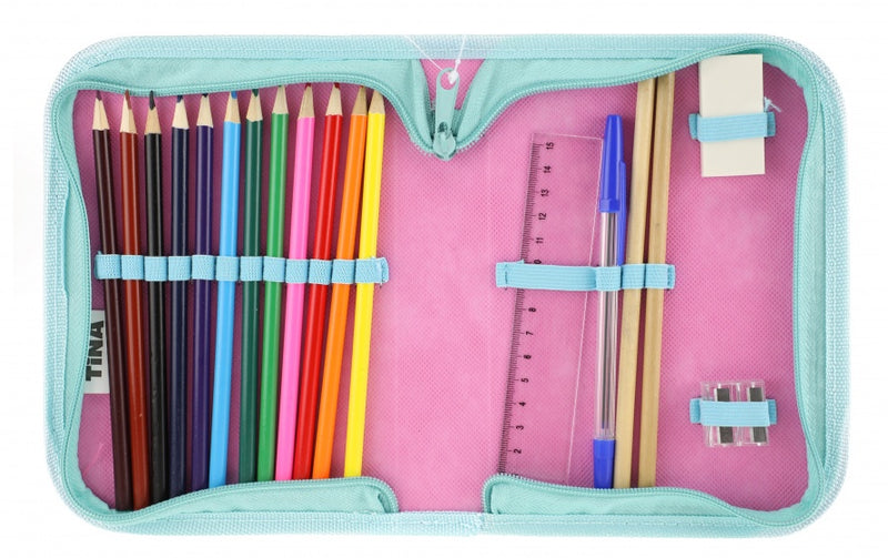 Tina kleurset roze 19-delig