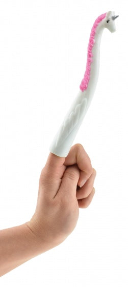 vingerpop Dream Horse eenhoorn 17 cm wit/roze