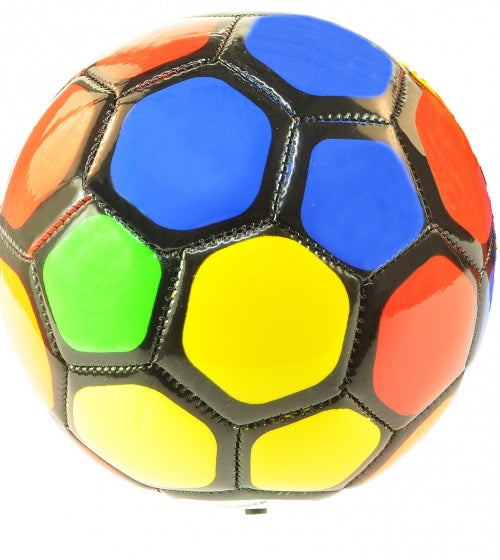 voetbal multicolor 15 cm
