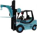 vorkheftruck Forklift met licht en geluid blauw 29 cm