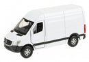 Welly Mercedes Benz Sprinter Panel Van 11,5cm wit