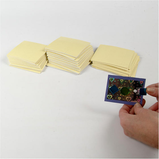 3D foam pads 1-2-3 mm wit 30 vellen
