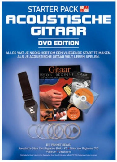 akoestische gitaar starterpack 4-delig