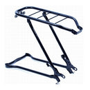 bagagedrager met klapstandaard omafiets 24 inch zwart