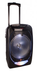 bluetoothspeaker The Flash 1210 trolley 300W zwart