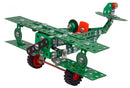 bouwpakket Flying Hero 18 cm staal groen/rood 248-delig