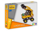 bouwpakket Loader Max 13 cm staal geel/zwart 183-delig