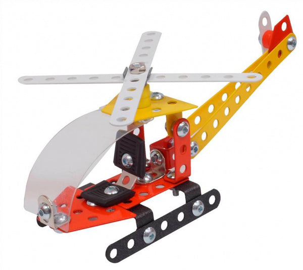 bouwpakket Sky Dragon 17,5 cm staal oranje/geel 102-delig