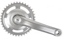 crankstel 1/2 x 3/32 inch 1 speed 17 cm 38T staal zilver