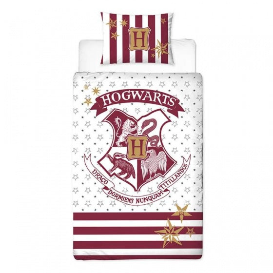 dekbedovertrek Harry Potter katoen rood 140 x 200 cm