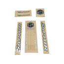 fietsstickers Transfer Saphir 4-delig