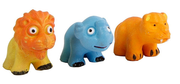 groeiende tropische dieren 3 stuks