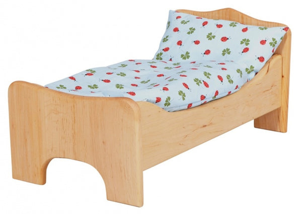 houten poppenbed Erle (zonder beddengoed)
