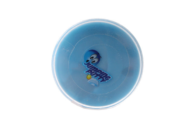 putty Jumping junior 5 x 5 cm siliconen blauw