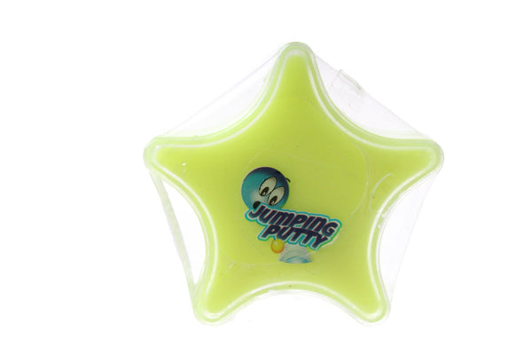 Jumping putty junior 5 cm siliconen geel