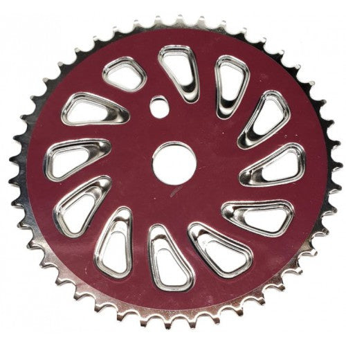 kettingblad BMX staal 44T paars
