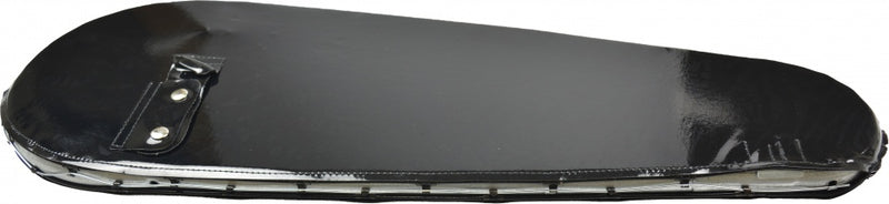 Kettingkast 26 inch lakdoek zwart