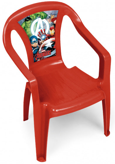 kinderstoel Avengers junior 36,5 x 30 x 50 cm rood