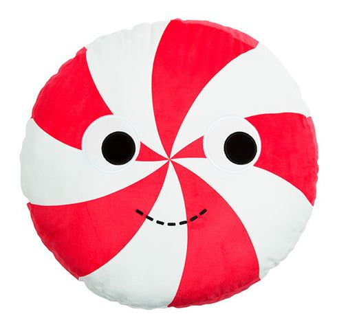 knuffel Yummy World: Large Peppermint 40cm pluche rood