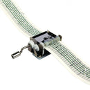 maak je eigen muziekdoosje 7,6 cm RVS zilver 3-delig