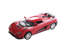 Metalen Sportwagen Momentum: 14 cm Rood