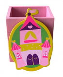 pennenbakje kasteel meisjes hout roze