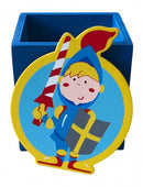 pennenbakje ridder jongens hout blauw