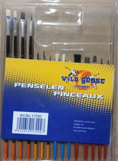 penselenset 15-delig