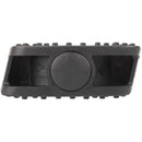 platformpedaal 85 x 98 mm polypropyleen/staal zwart