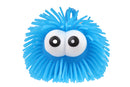 pufferbal Big Eyes junior 10 cm siliconen blauw