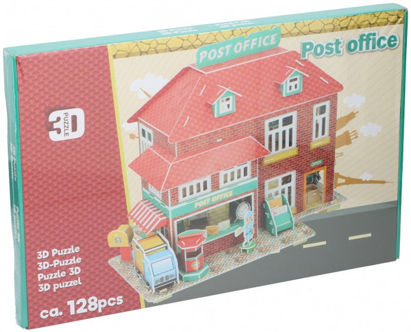 3D-puzzel postkantoor junior 128 stukjes