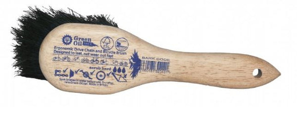 reinigingsborstel fiets 29 cm hout naturel